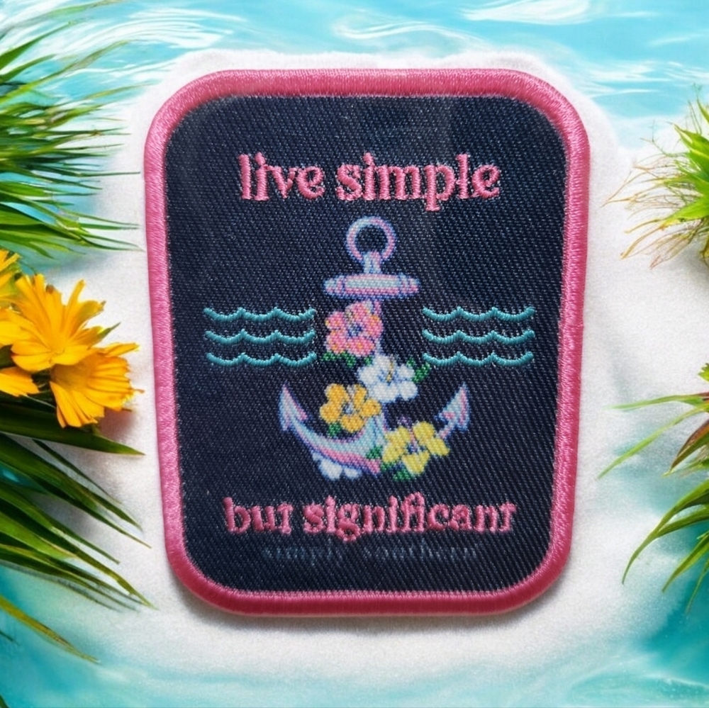 🆕️ Simply Southern Iron On Patch - Anchor ⚓️
